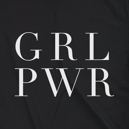 Unisex Marškinėliai - GRL PWR